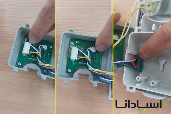 کنترل سیمهای متصل شده 2